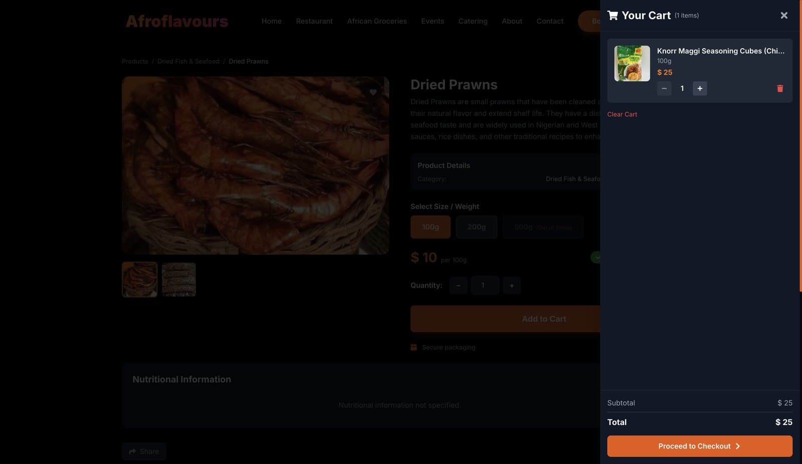 Afro Flavours screenshot 5