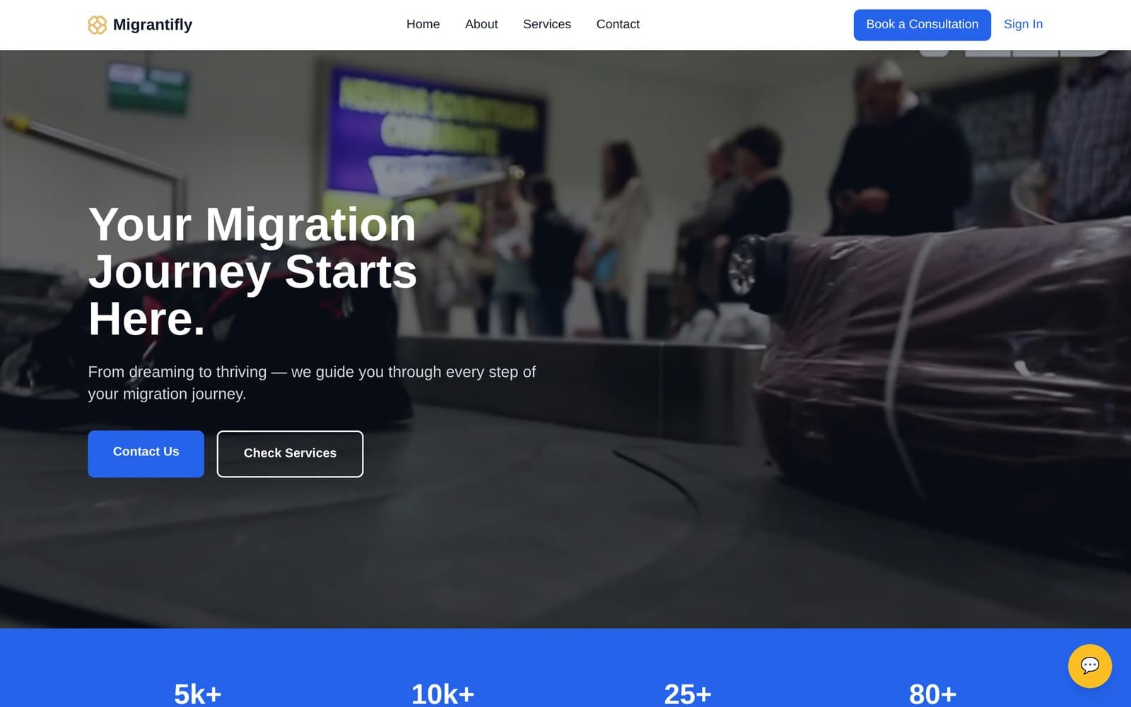 Migrantifly screenshot 1