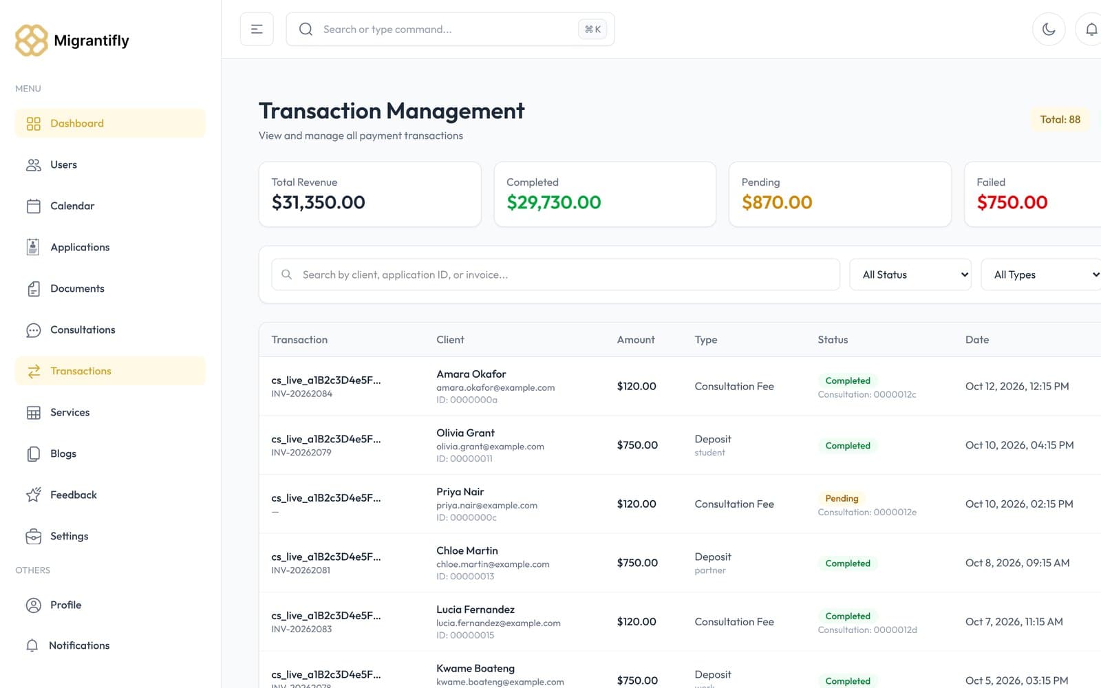 Migrantifly screenshot 7